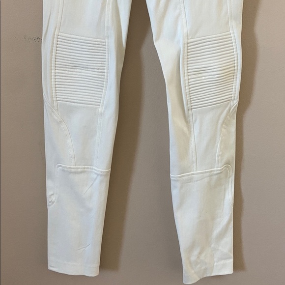 Byron Lars -'Ivory Legging Moto Pants - Picture 5 of 11